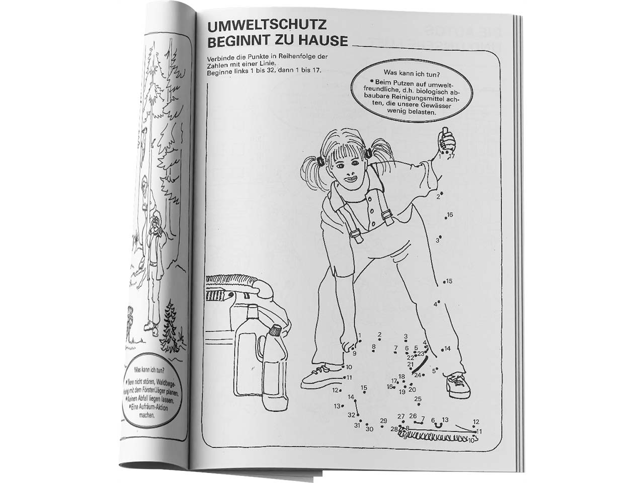 Malbuch "Umwelt 2.0", Format A4, 12 Seiten