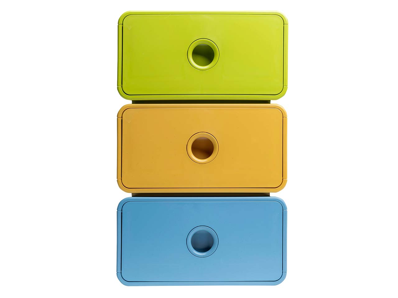 3 Exacompta Schubladenboxen Tiny Box "Pop'N Co", DIN A5+, sortiert