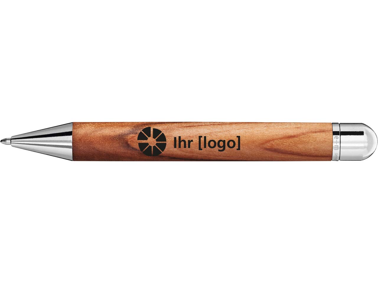 Kugelschreiber 'Wood-in-Wood' mit Holzcase, Wildapfel