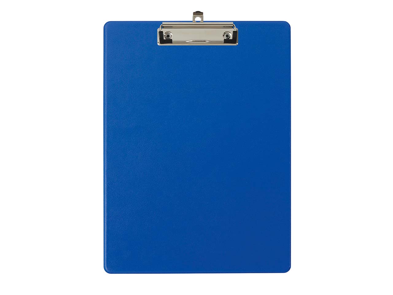 10 Exacompta Klemmbretter mit Hülle, DIN A4, Metallclip, blau