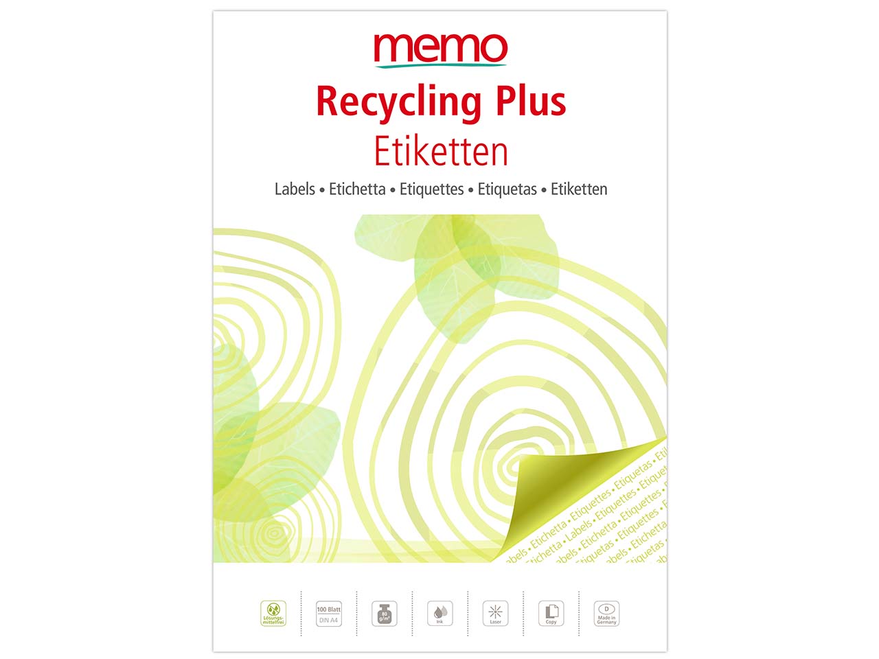 memo-Etiketten 48,5 x 25,4 mm, 4.000 Stk.