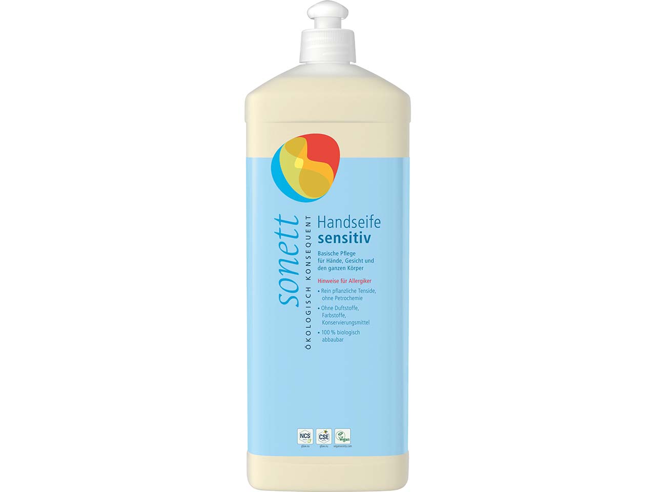 Sonett Handseife "Sensitiv", Nachfüllung, 1 l