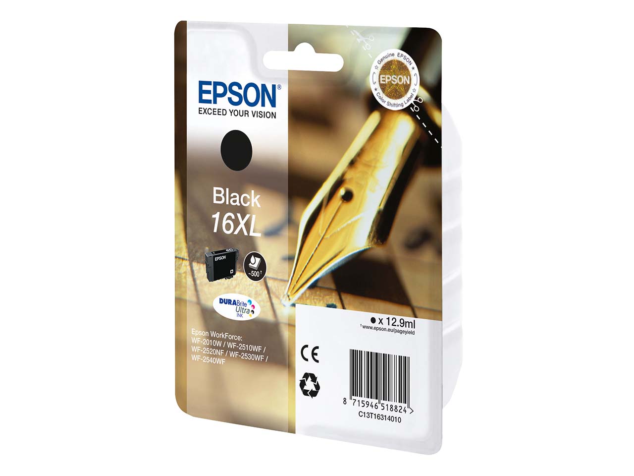 Epson Tintenpatrone 16 XL schwarz
