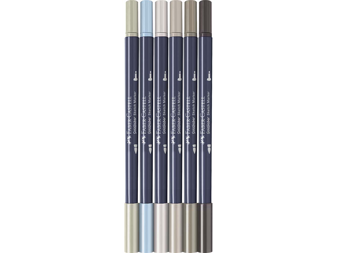 Faber-Castell 6er-Etui Goldfaber Sketch Marker "Architecture"