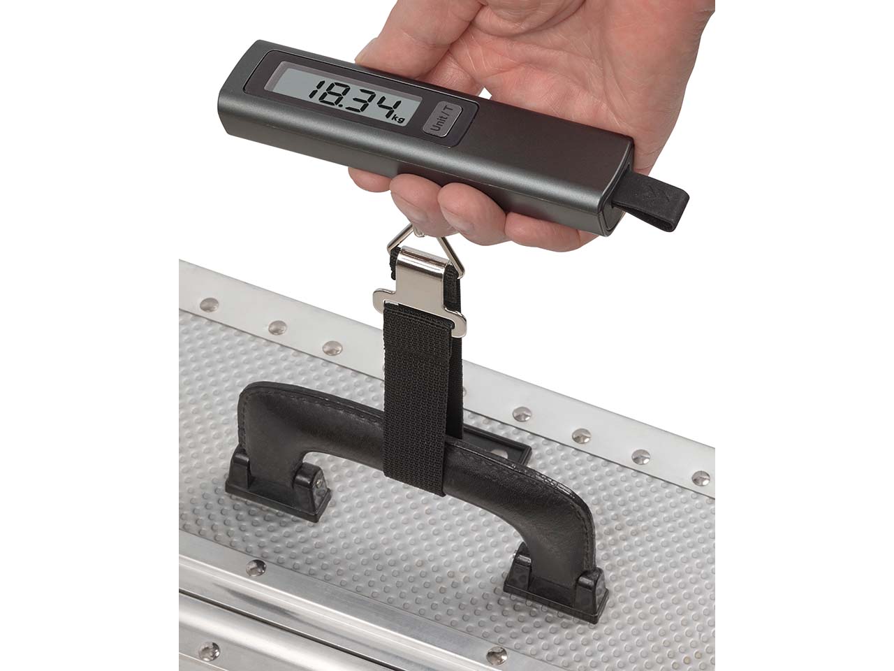 Digitale Kofferwaage, Messbereich 200 g - 50 kg