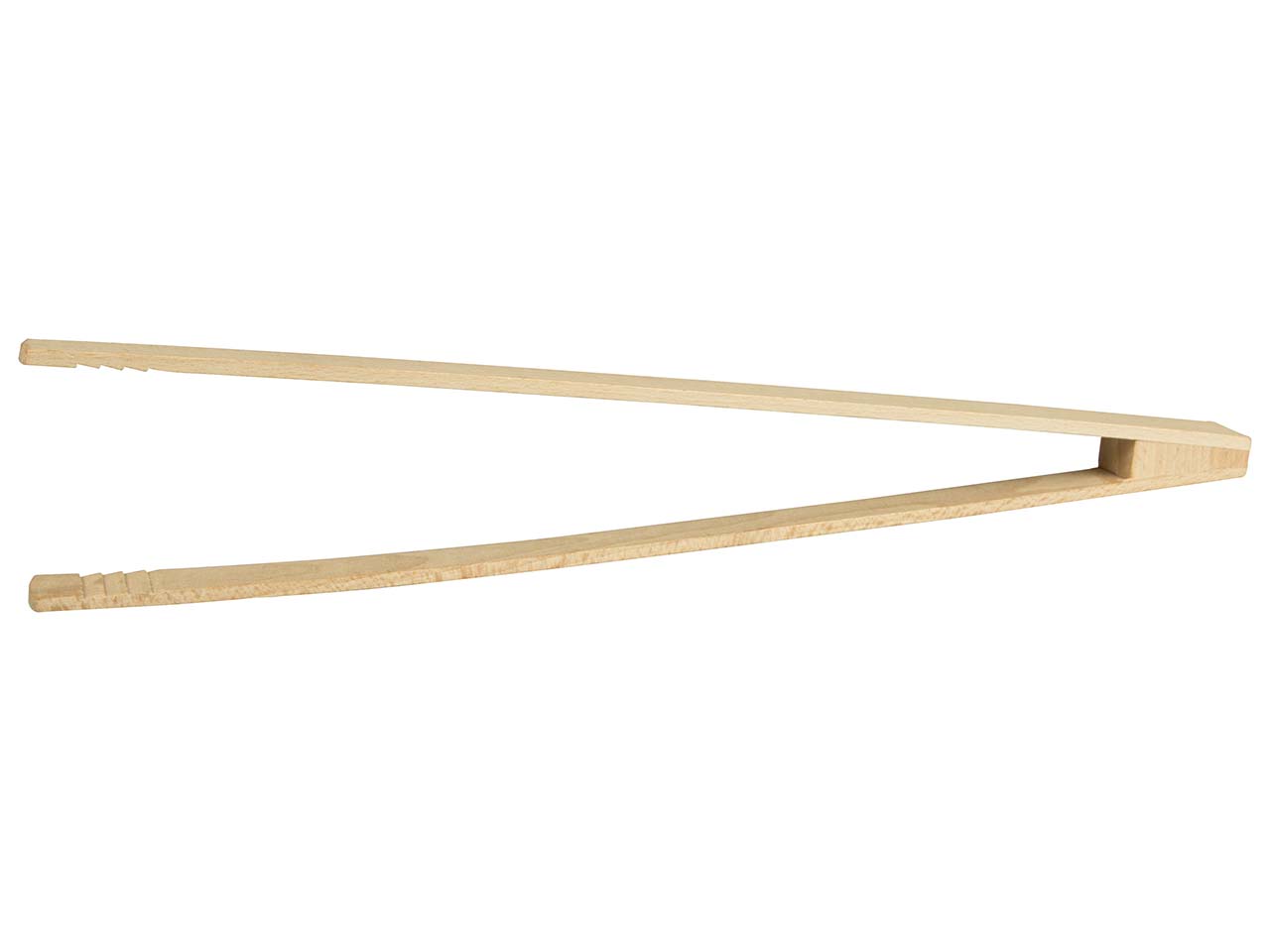 Grillzange aus Buchenholz 400 mm