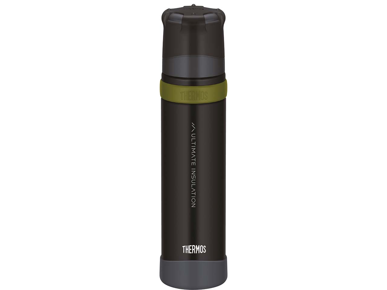 THERMOS Thermosflasche "MOUNTAIN BEVERAGE", 500 ml, charcoal black mat