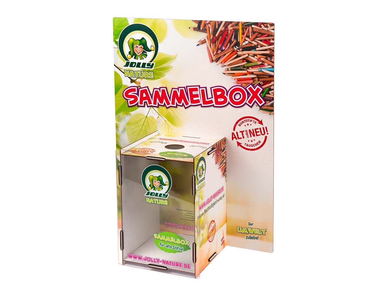 JOLLY Sammelbox für gebrauchte Buntstifte