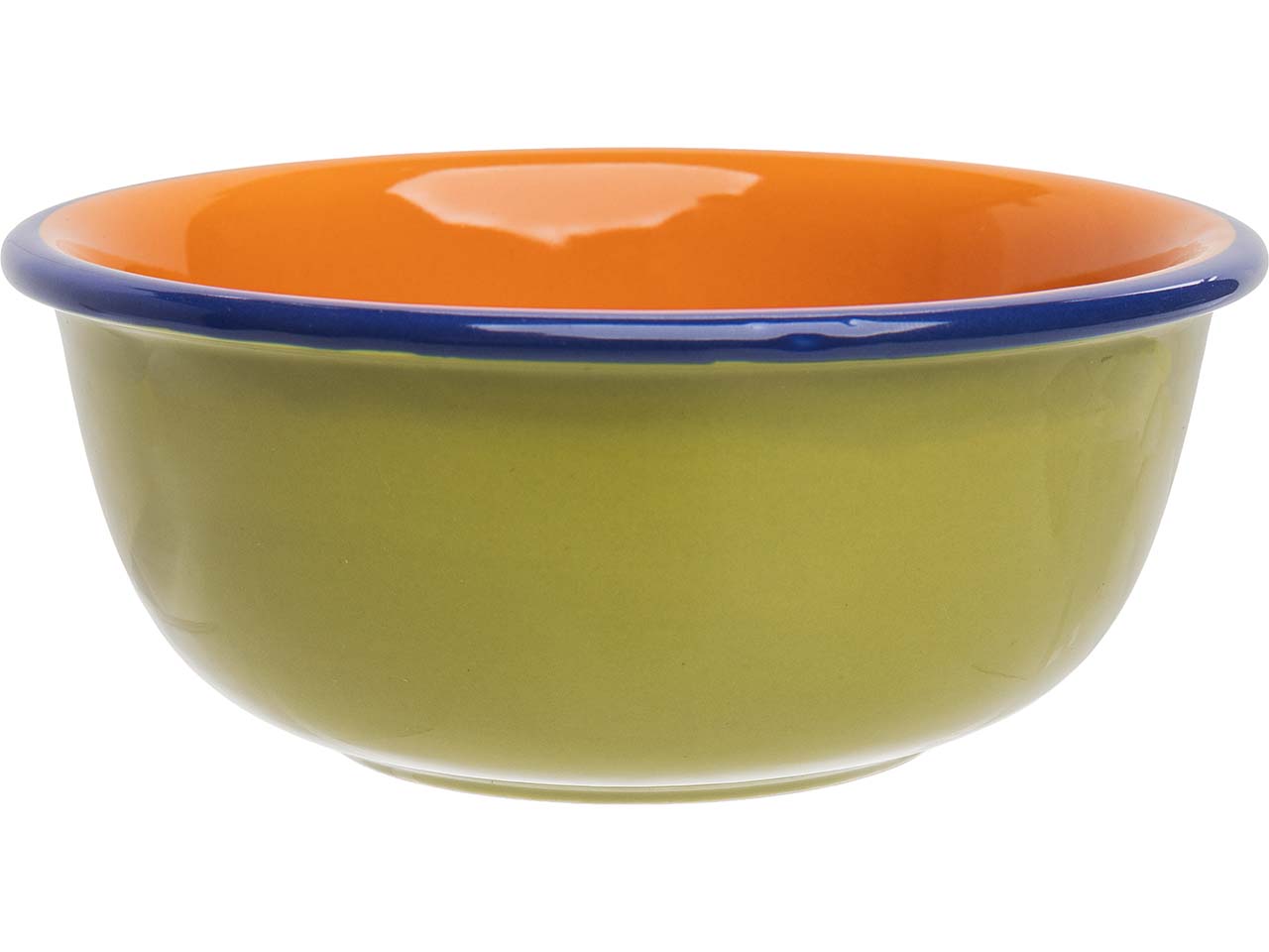 tranquillo Schüssel "COLOURI" aus Steinzeug, Ø 12,5 cm, 250 ml, grün