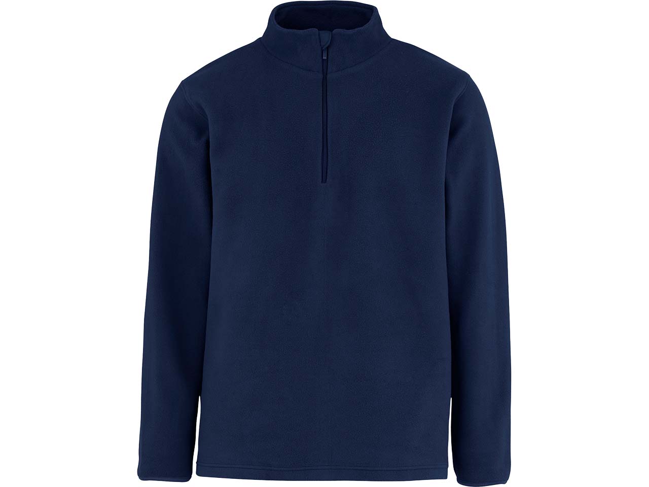 Neutral Unisex Fleecetroyer aus recyceltem PE, navy, Gr. L - bedruckbar