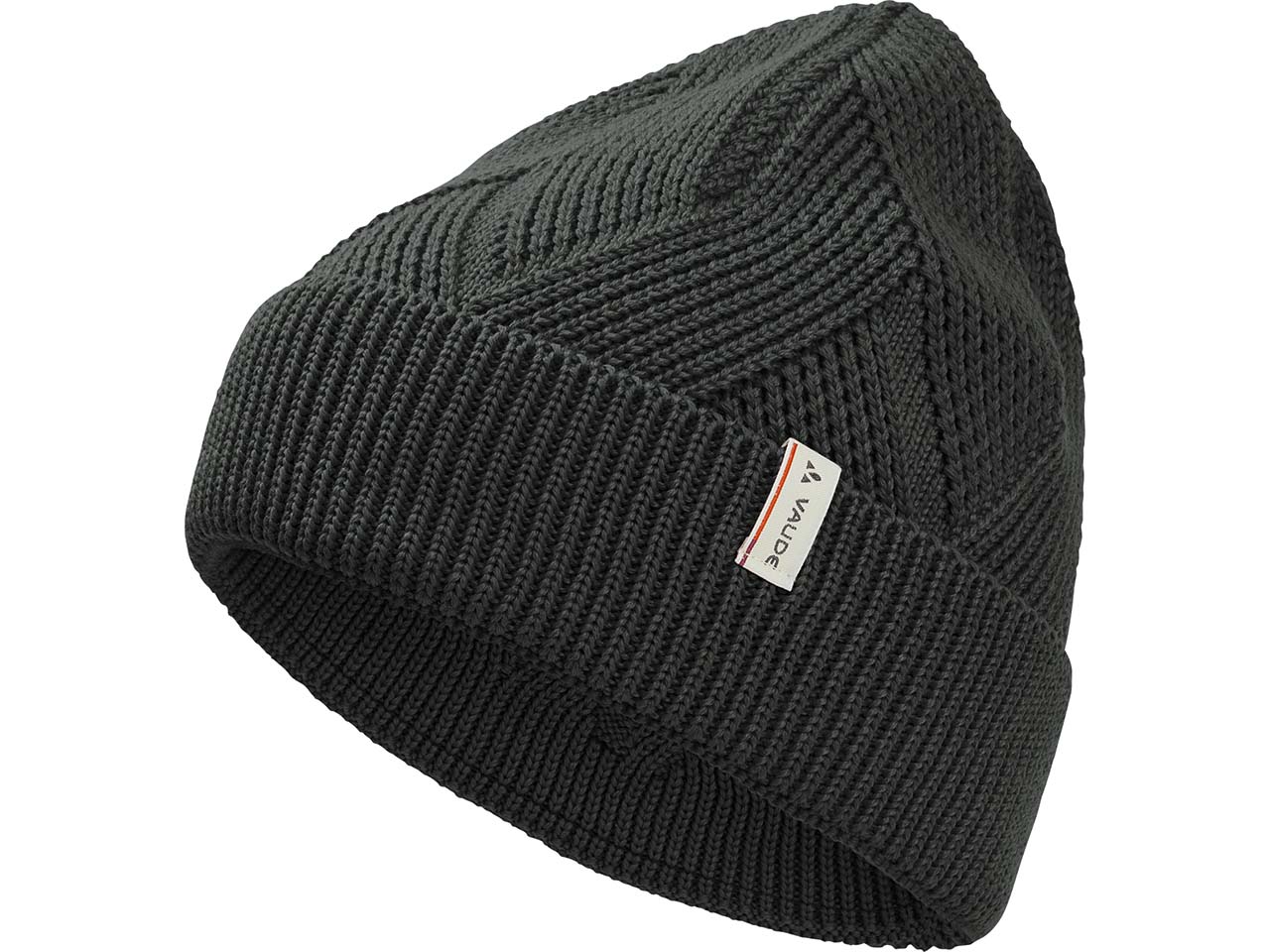 VAUDE Beanie Mütze "Skomer" mit Merinowolle, graphite