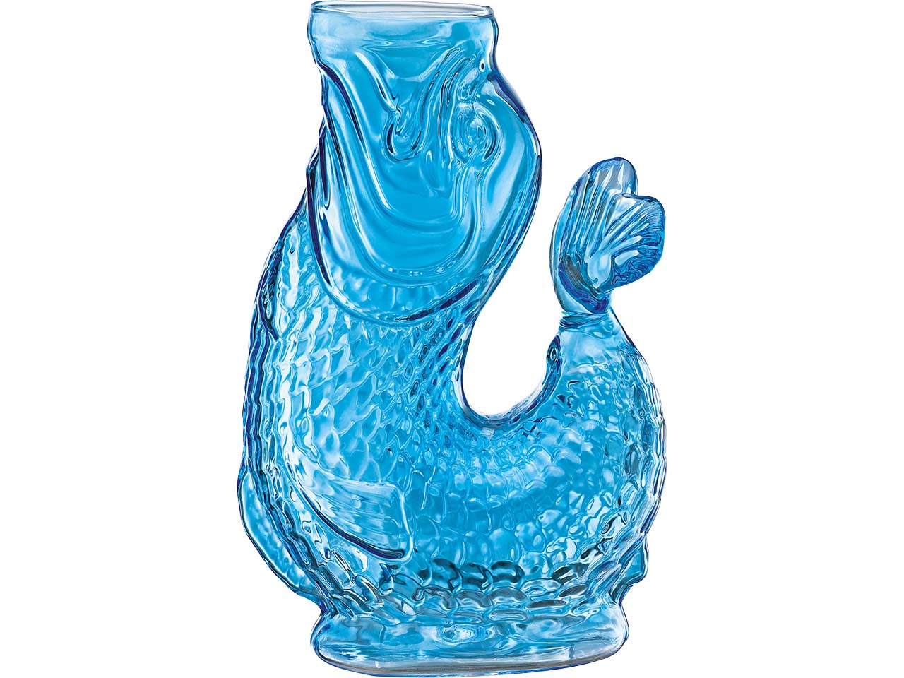 cilio Karaffe "NEMO" aus Borosilikatglas 1 l, blau