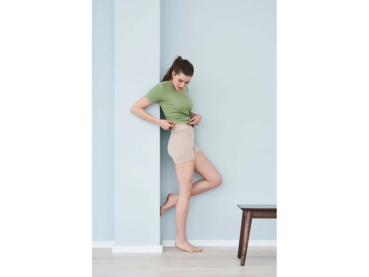 Living Crafts Bio-Damen-Shorts "Janette" natural, Gr. 36/38