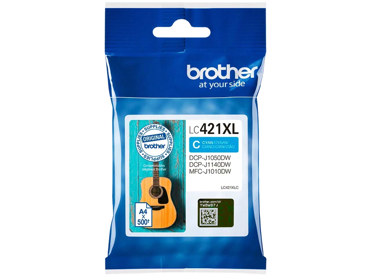 Brother Tintenpatrone LC-421XLC cyan