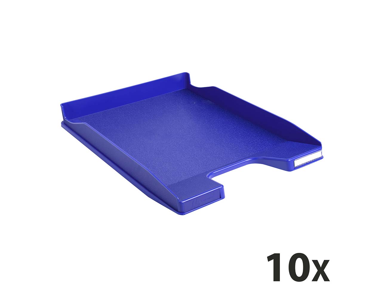 10 Exacompta Briefablagen Combo Mini "Office", DIN A4+, nachtblau, für je 250 Blatt