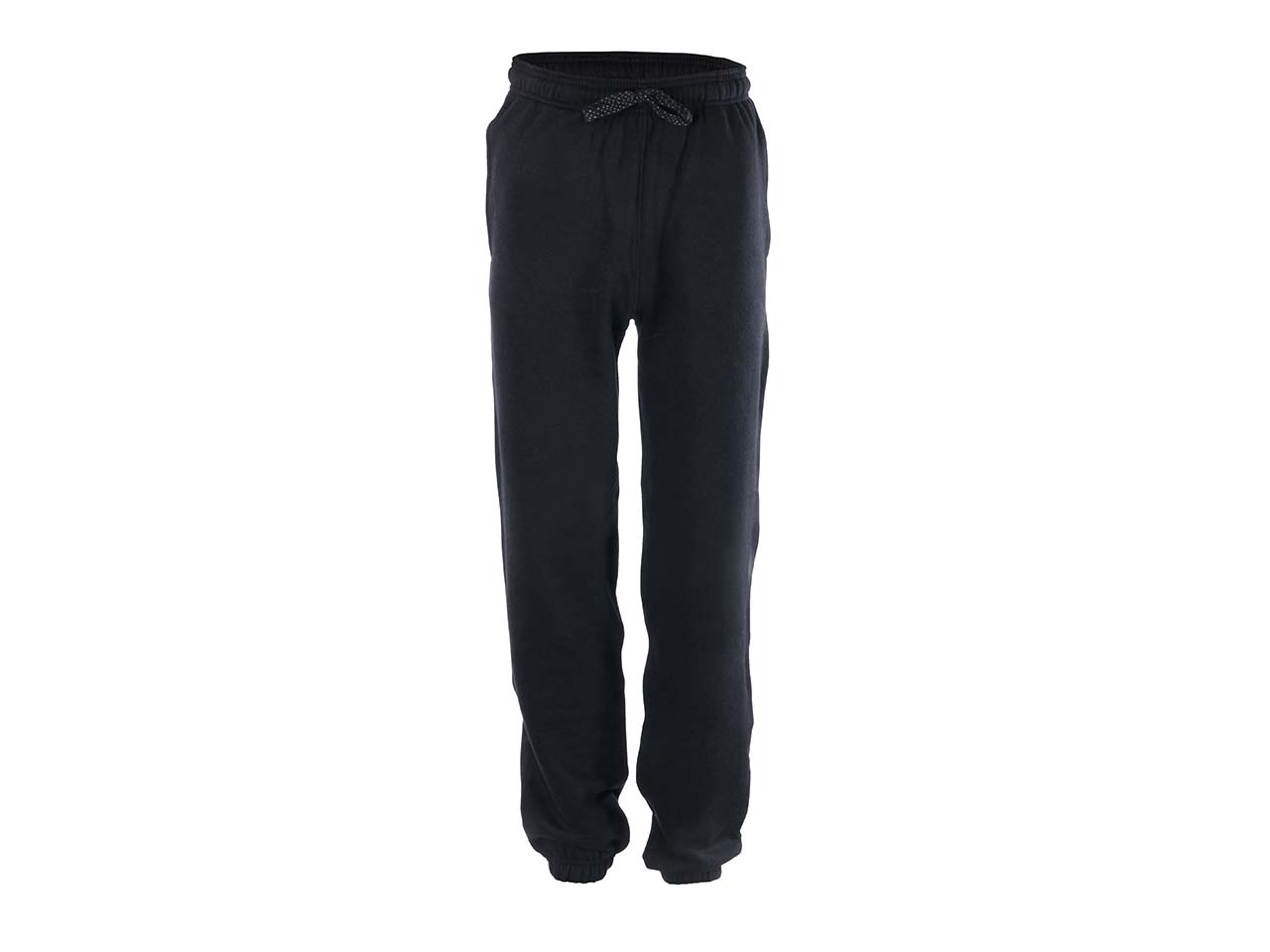 Living Crafts Bio-Herren-Jogginghose "Calvin" mit Schubtaschen schwarz, Gr. M