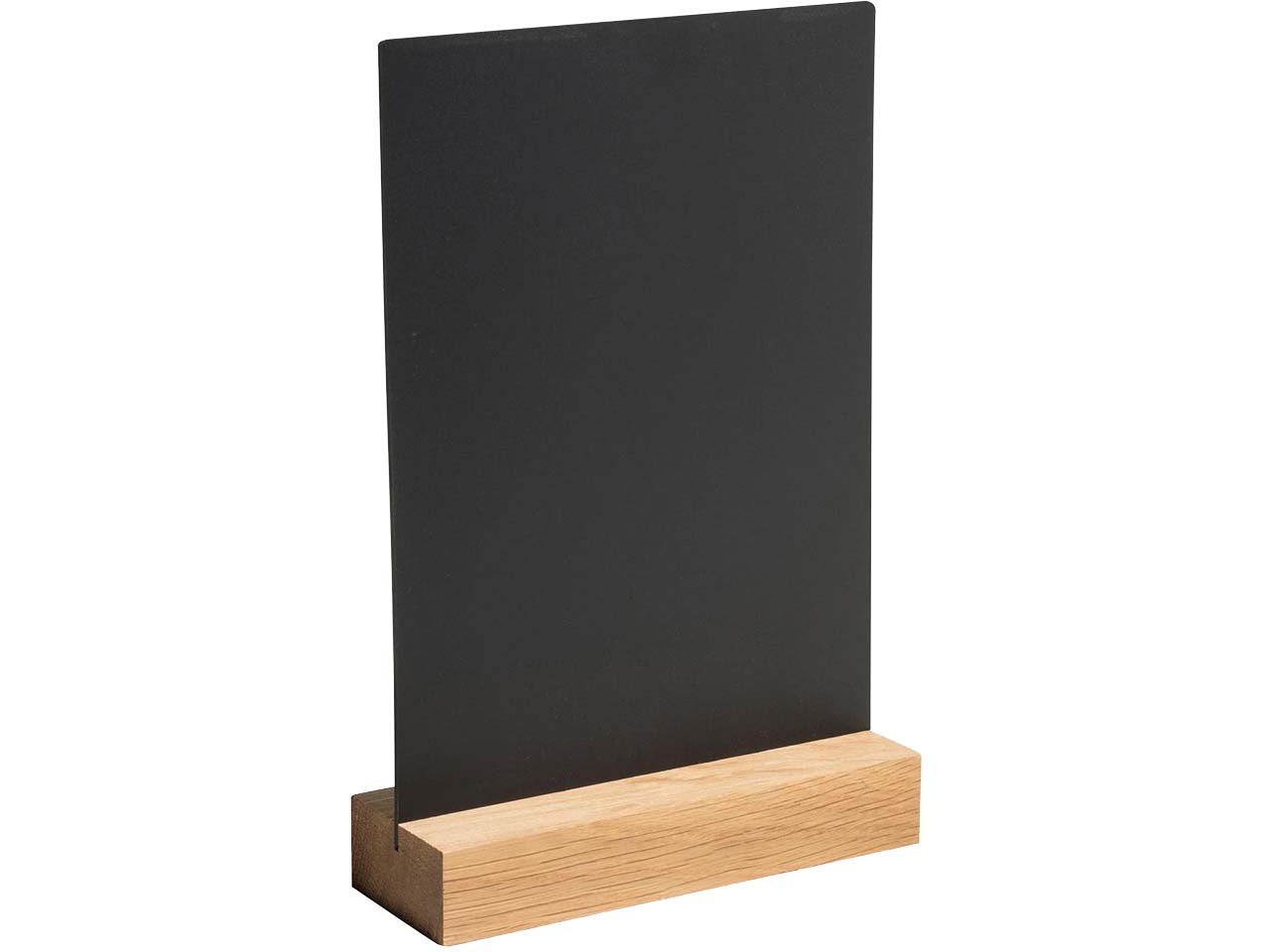 Exacompta Tischtafel "Exacryl" gerade, Schieferoptik, ABS Kunststoff, 148x52x210,schwarz