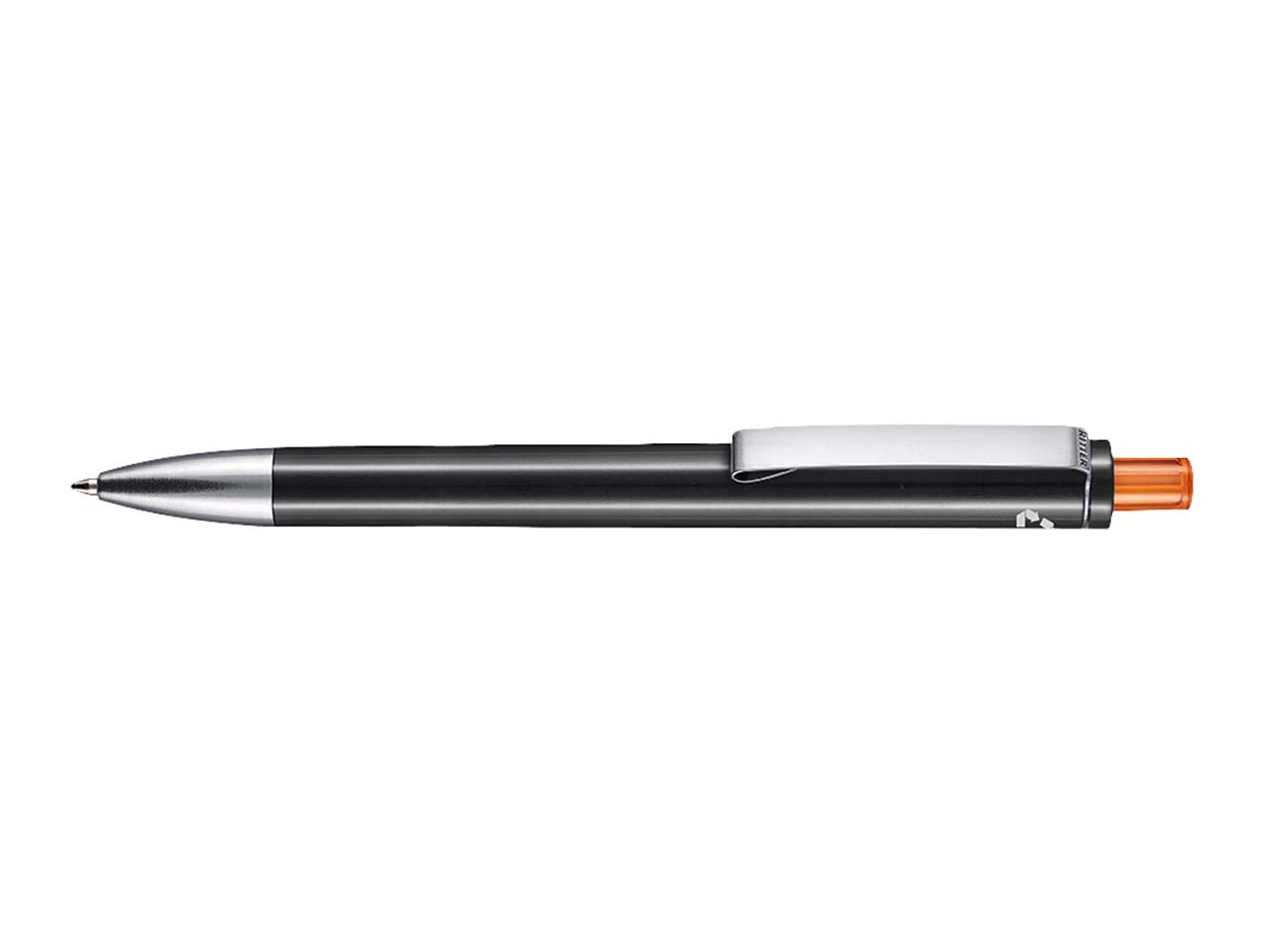 RITTER PEN Kugelschreiber 'EXOS RECYCLED' schwarz recycled/clementine