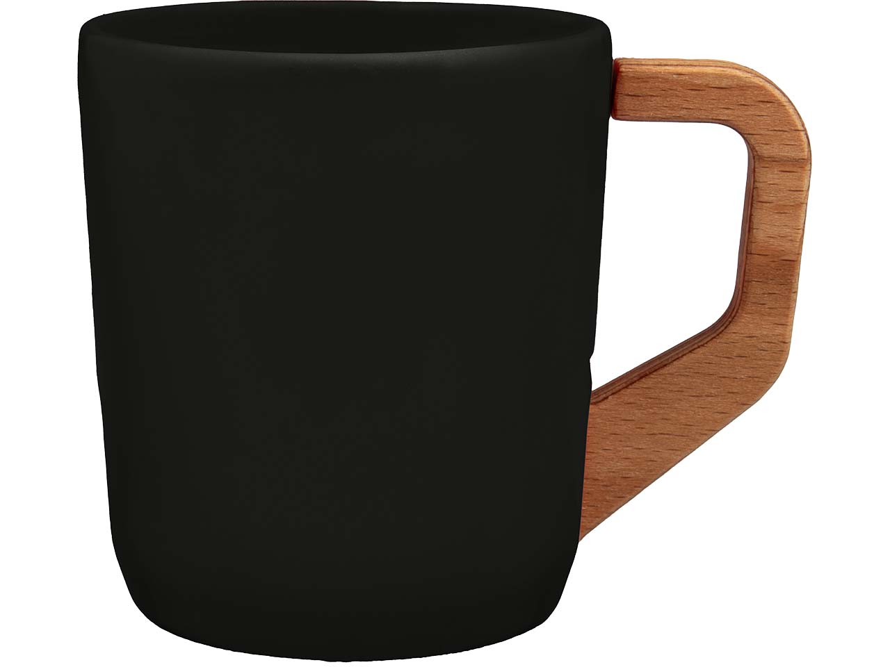 Keramiktasse "Woody" 330 ml, black