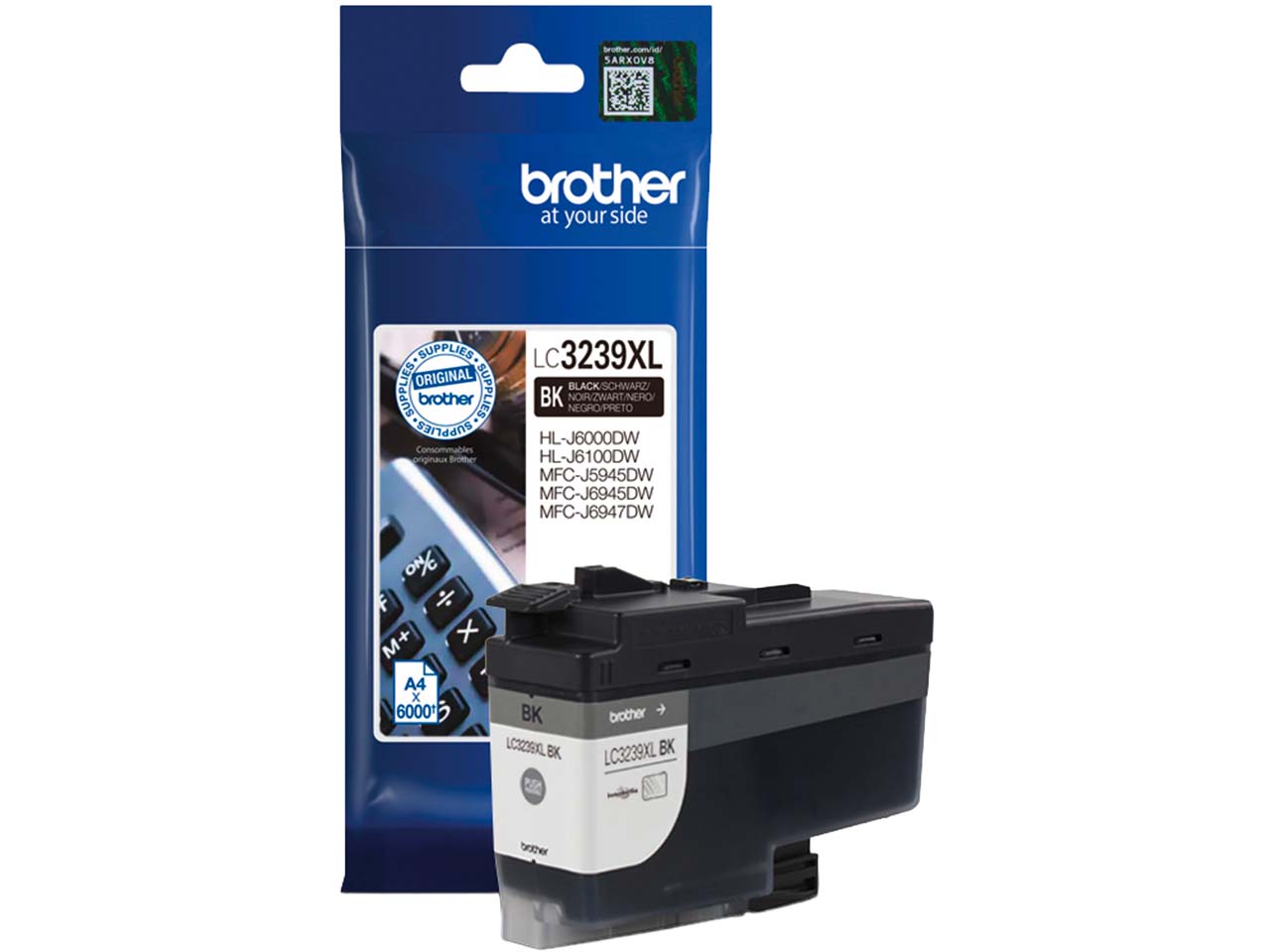 Brother Tintenpatrone LC-3239XLBK schwarz