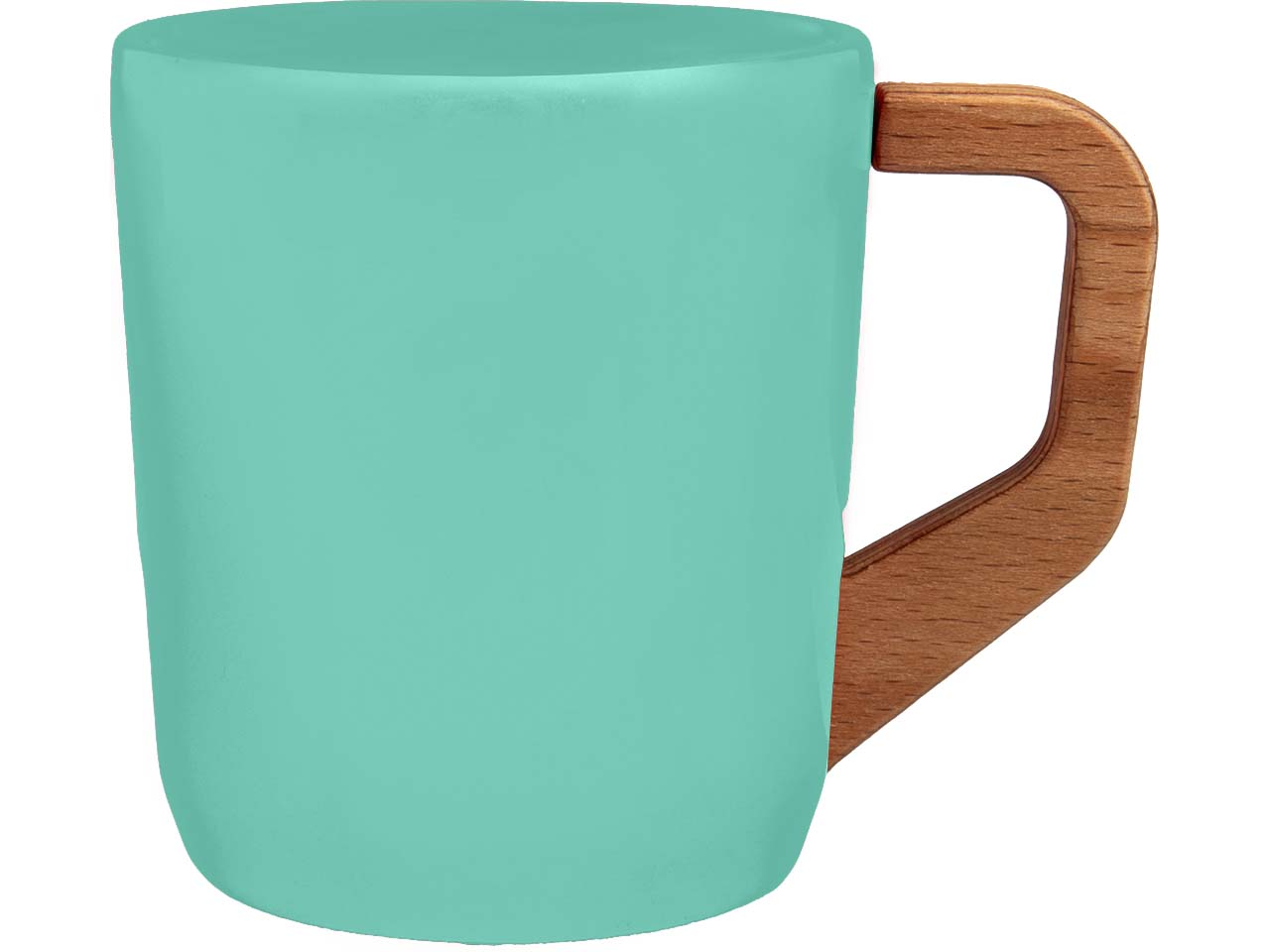 Keramiktasse "Woody" 330 ml, mint green