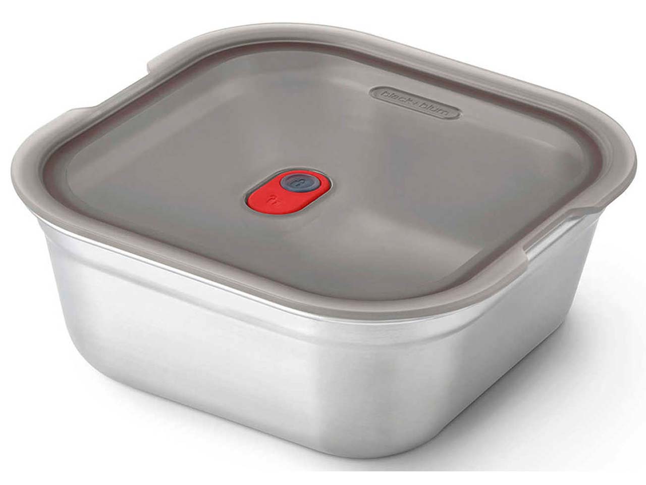 black+blum Frischhaltebox "Food Box" Edelstahl, quadratisch, 1400 ml