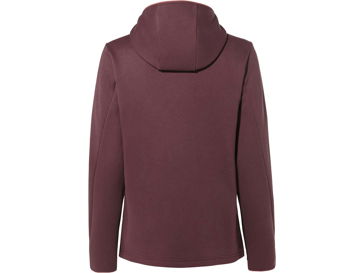 VAUDE Damen-Fleecejacke 'Idris' mit angeschnittener Kapuze, dark oak, Gr. 42