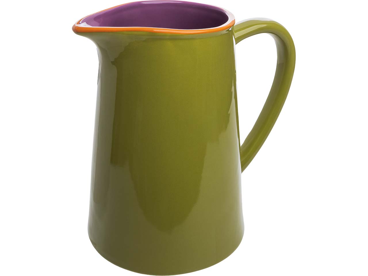 tranquillo Krug "COLOURI" aus Steinzeug, 1500 ml, grün