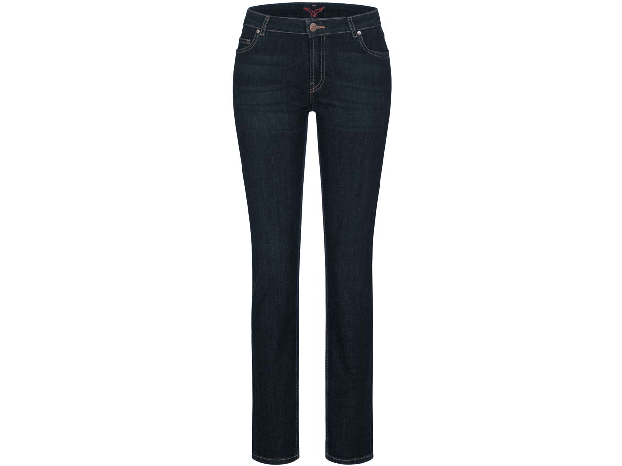 Feuervogl Bio-Damen-Jeans 'Svenja' Mid Waist, fashion blue, Gr. 42