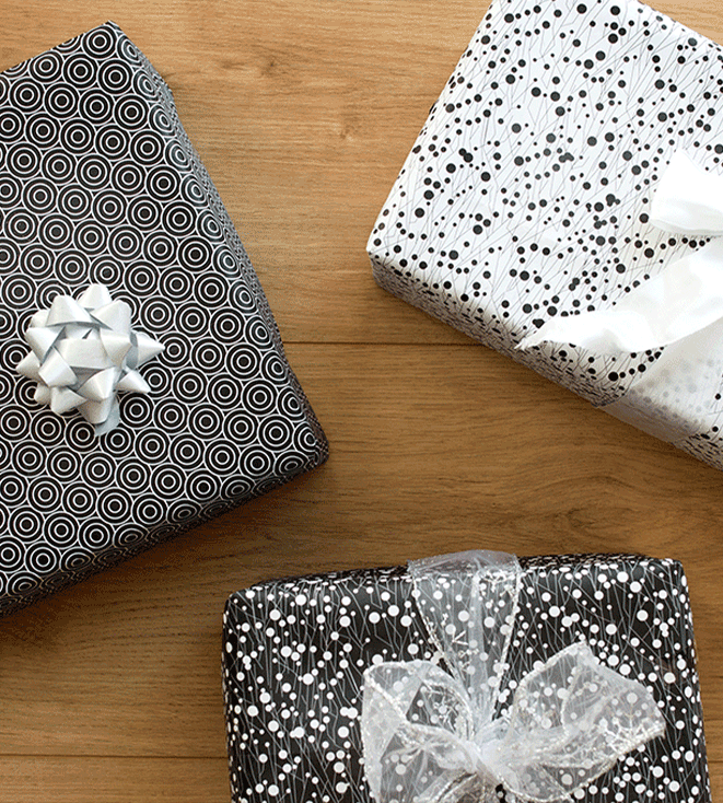 verpackte Geschenke