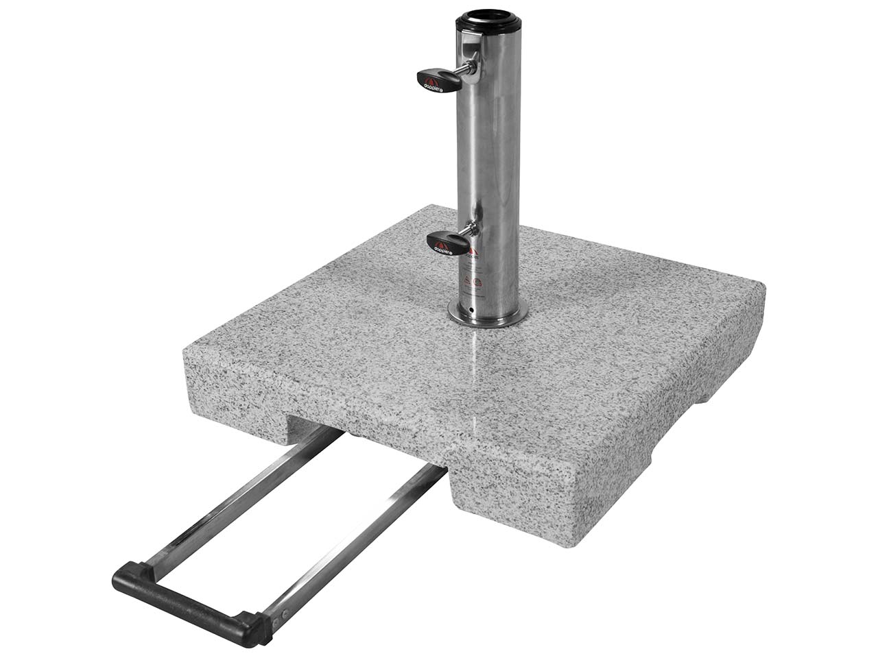 doppler Sonnenschirmständer "Active Granit-Trolley" 40 kg