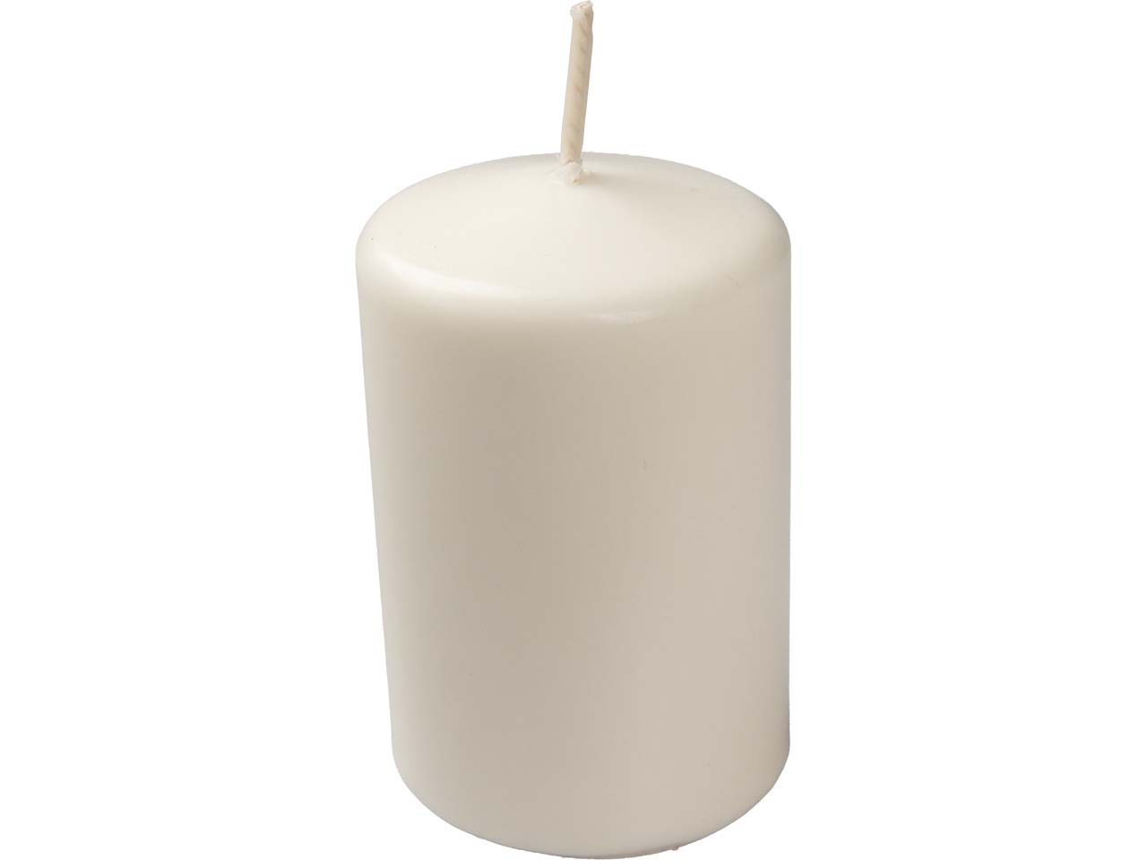 BIOKEMA Stumpenkerze aus Biomasse 60 x 90 mm, creme