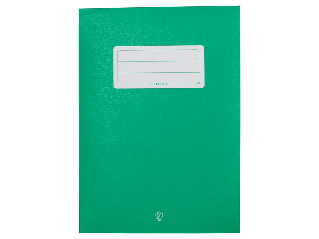 Komima Heftumschlag aus Recyclingpapier, dunkelgrün DIN A5