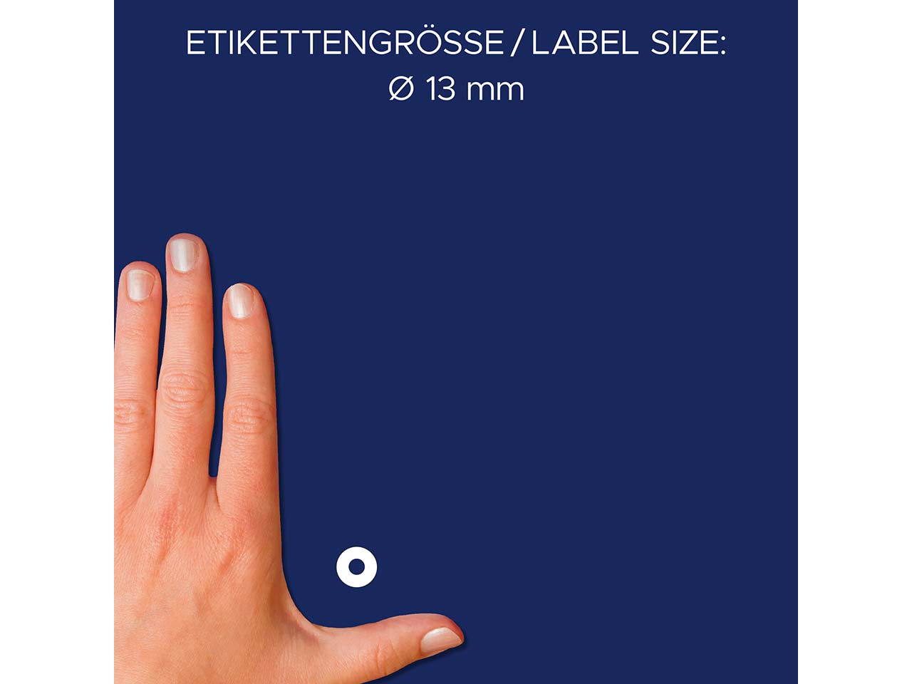 500 Avery Zweckform Lochverstärker weiß