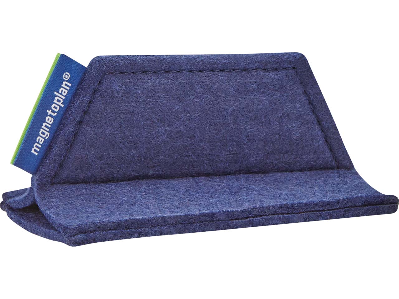 magentoplan Tafellöscher "ecoWare" magnetisch 105 x 60 x 52 mm, RC-PET Filz dunkelblau