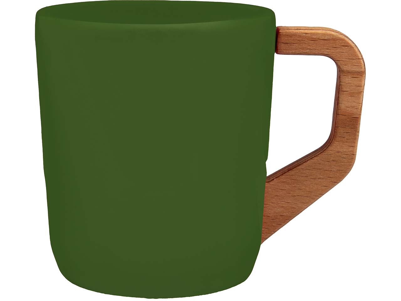 Keramiktasse "Woody" 330 ml, dark green