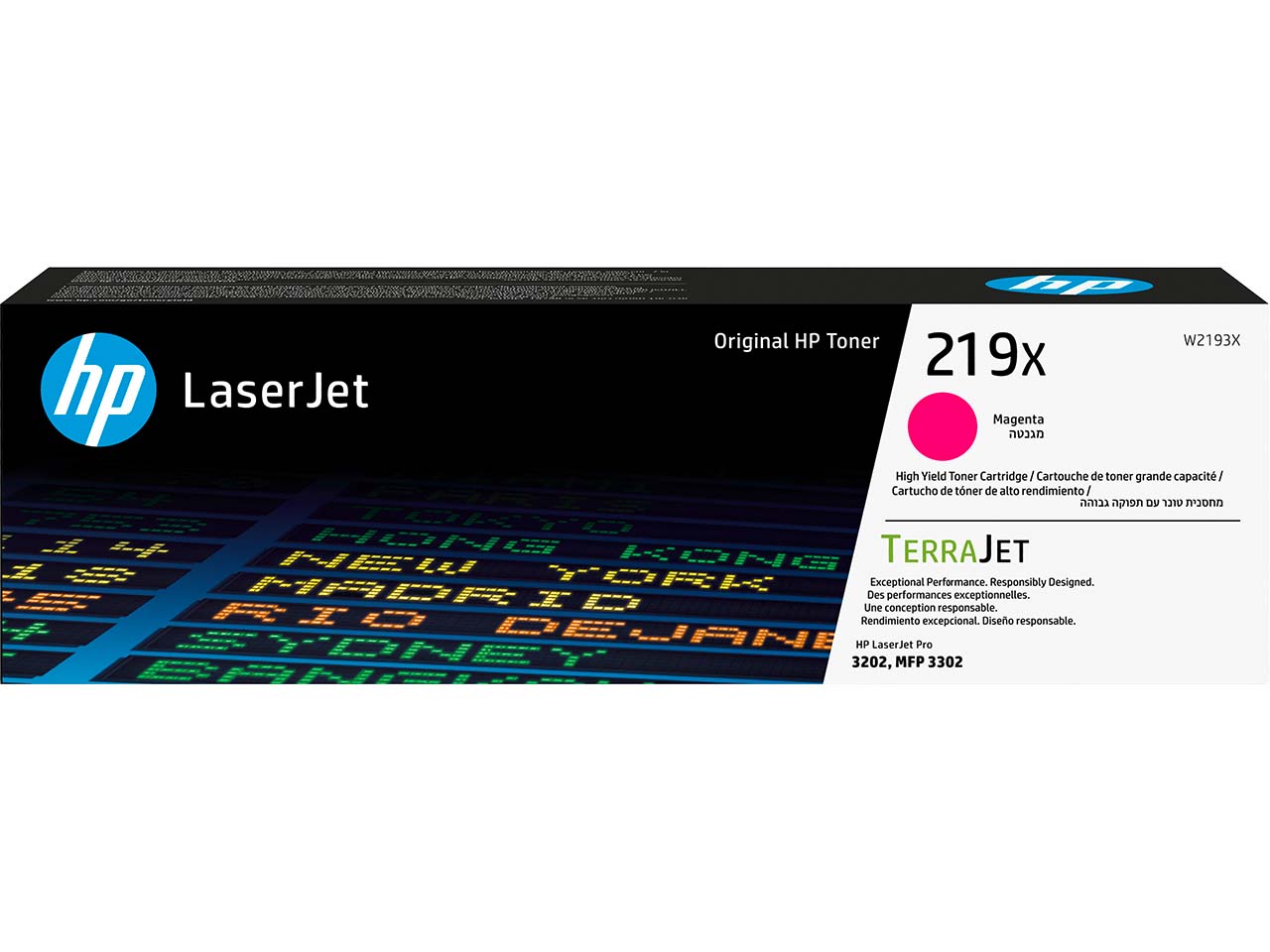 HP Druckkassette W2193X, Nr. 219X magenta