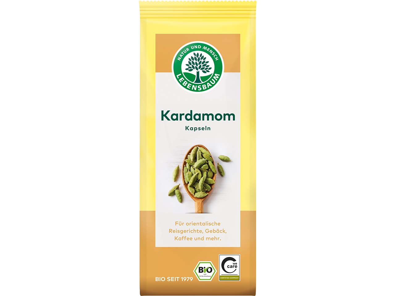 LEBENSBAUM Bio Kardamom, Kapseln, 30 g