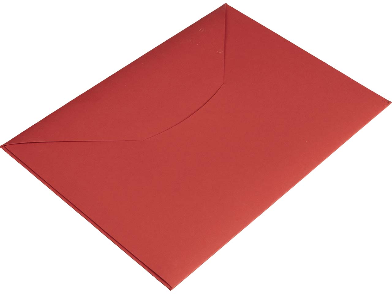 Versandtasche "Mailer" 325 x 240 mm, DIN A4+, aus Recyclingkarton, rot