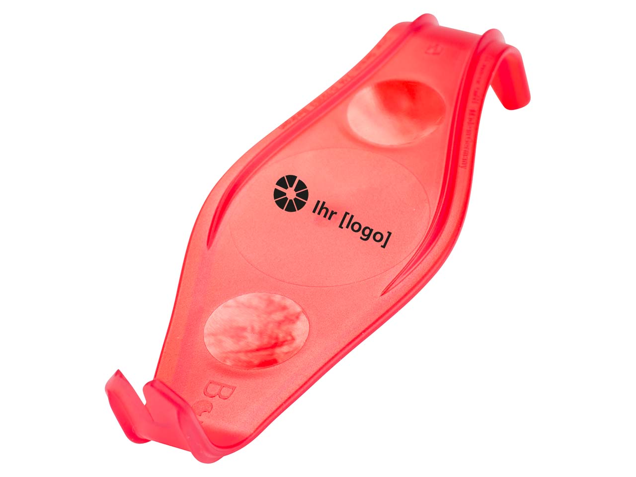 Zeckenhebel mit Lupe inkl. 1-farbigem Aufdruck, rot