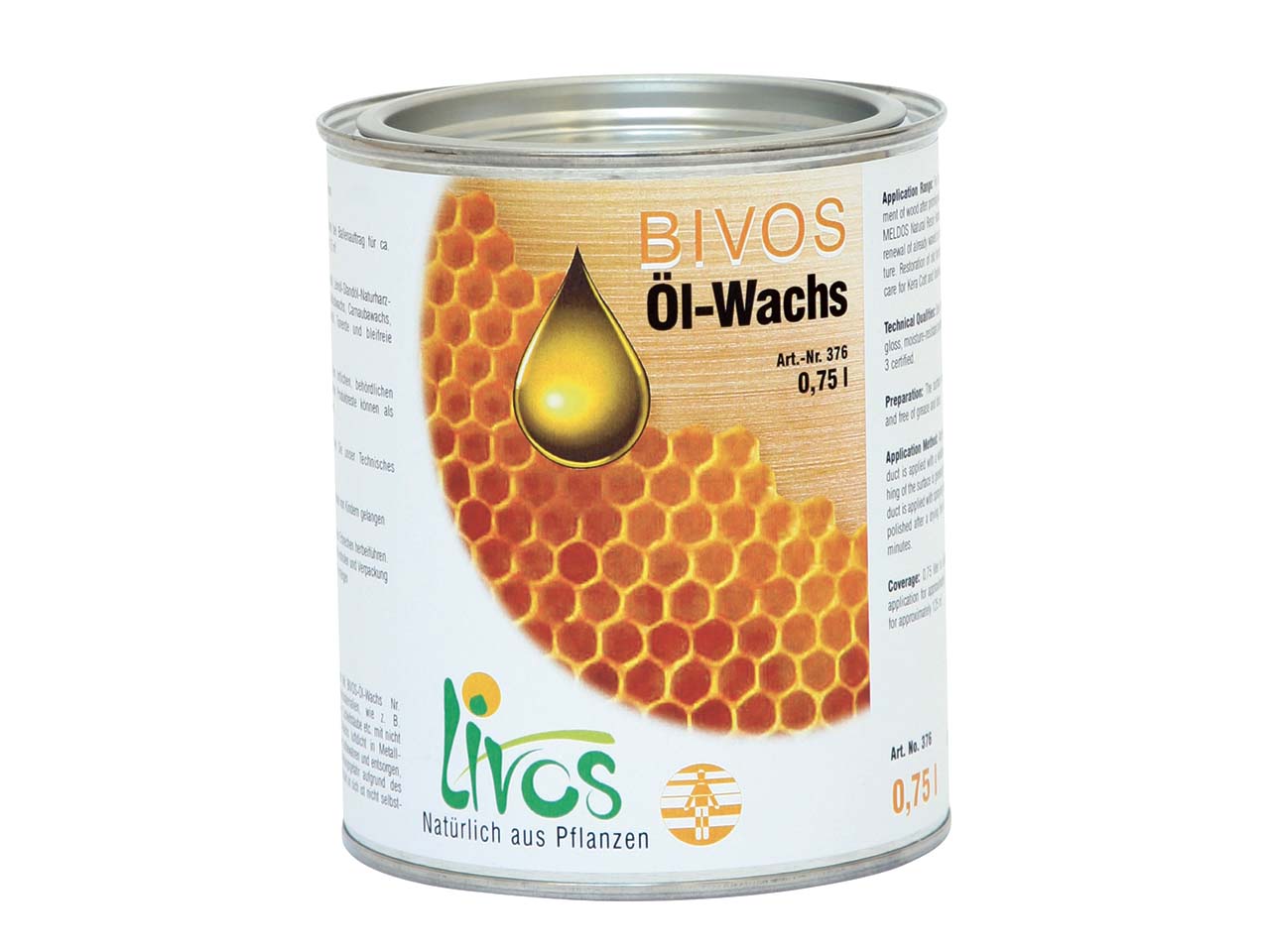 Livos Ölwachs 'BIVOS' 0,75l
