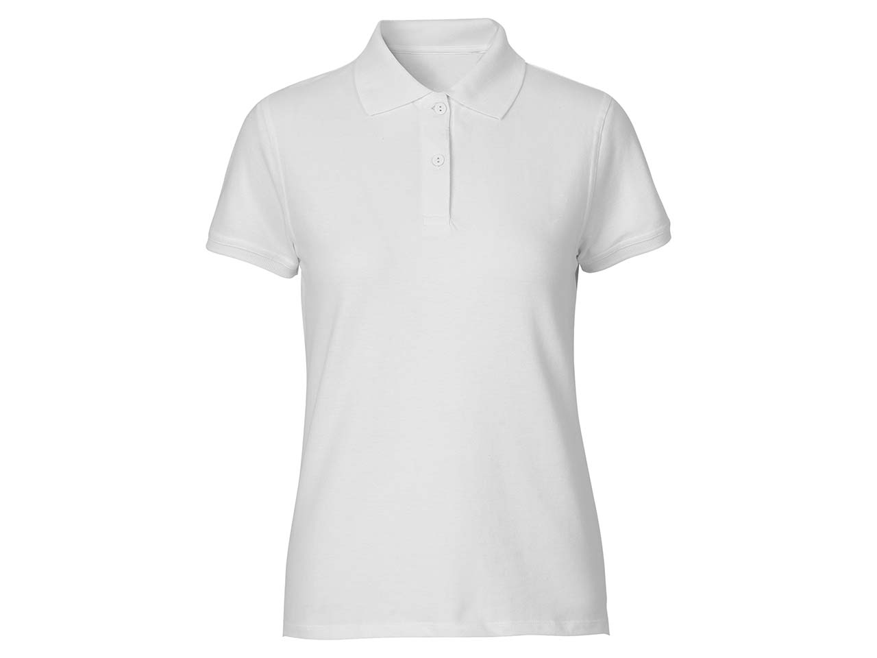 Neutral Bio-Damen-Poloshirt, 235 g/m² weiß, Gr. L