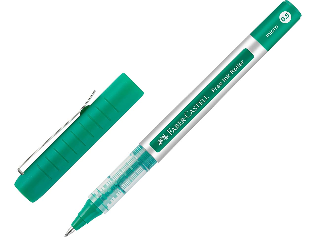 Faber-Castell Tintenroller "Free Ink" 0.5, grün
