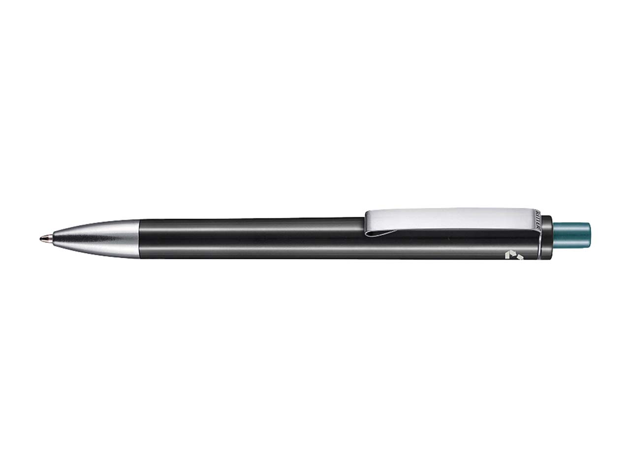 RITTER PEN Kugelschreiber 'EXOS RECYCLED' schwarz recycled/petrol