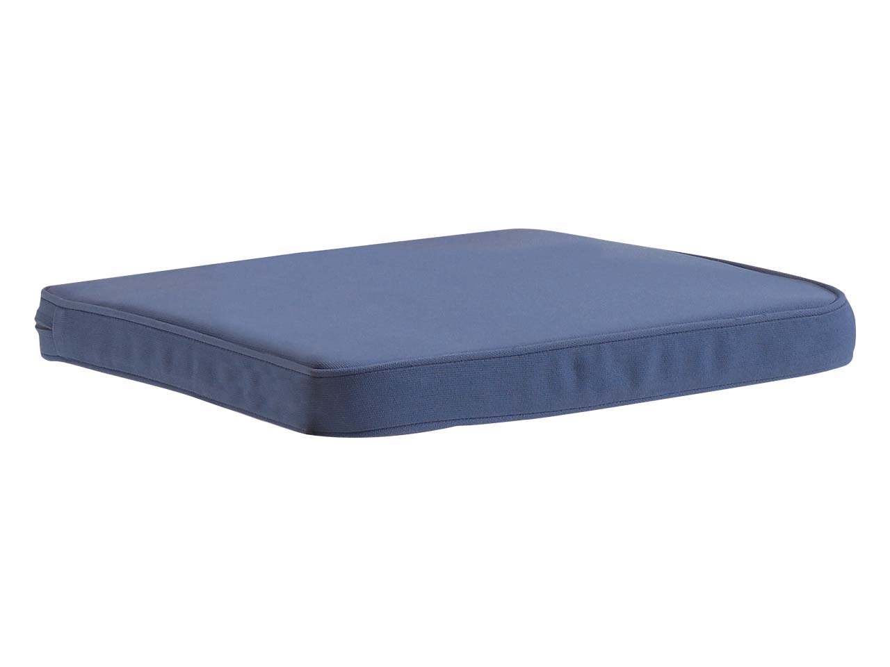 Auflage für Gartenstuhl 'Cansa' 50 x 47 x 6 cm, Bezug aus Polyester, blau