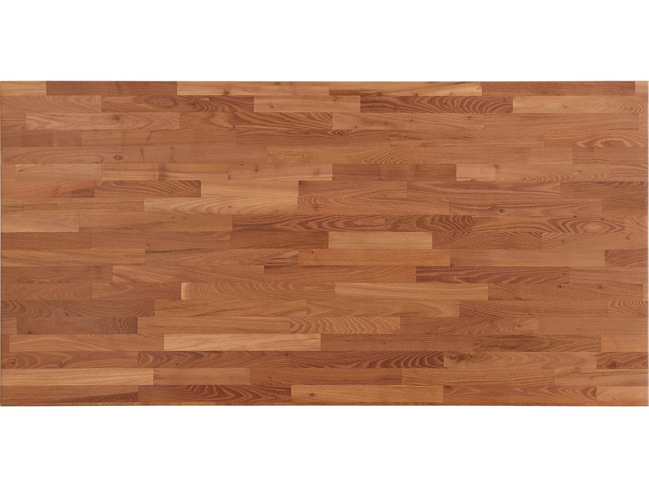 Tischplatte Robinie massiv, 170x80 cm, Stärke 20 mm, geölt