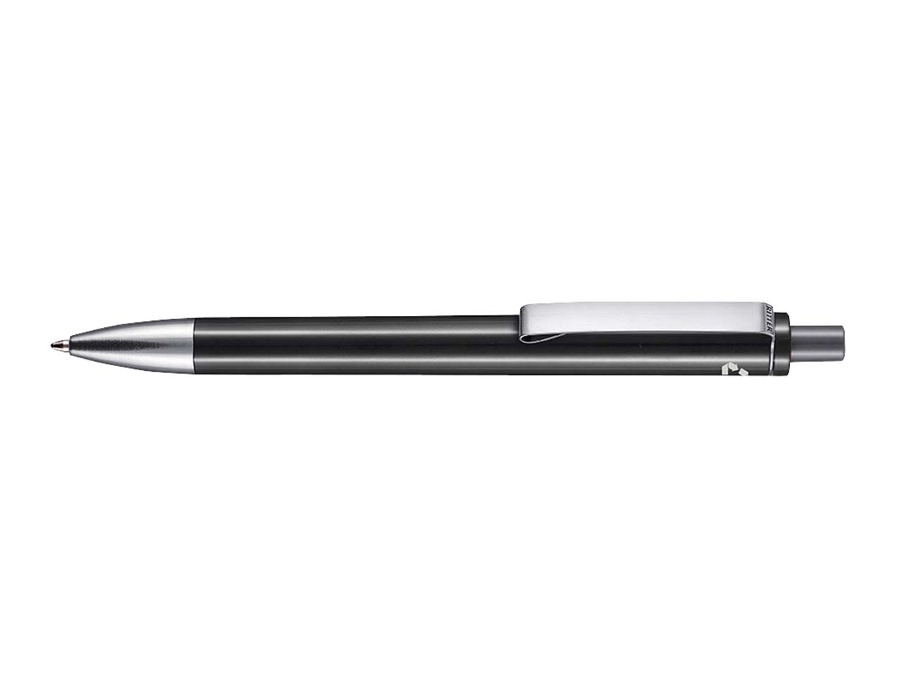 RITTER PEN Kugelschreiber 'EXOS RECYCLED' schwarz recycled/dunkelgrau
