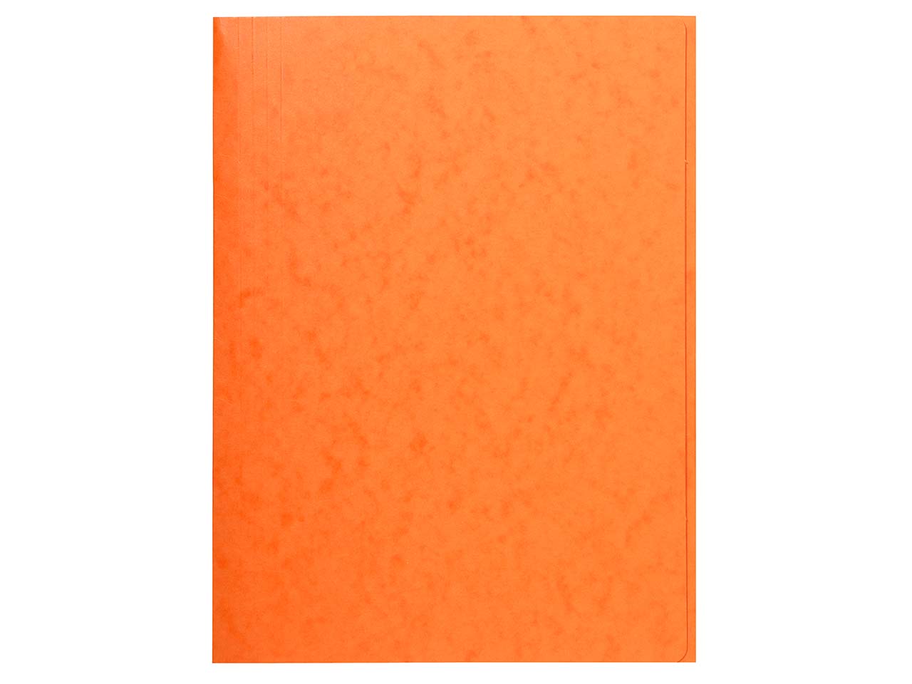 25 Exacompta Sammelmappen, Colorspan-Karton, 390 g/m², DIN A4, 3 Klappen, orange