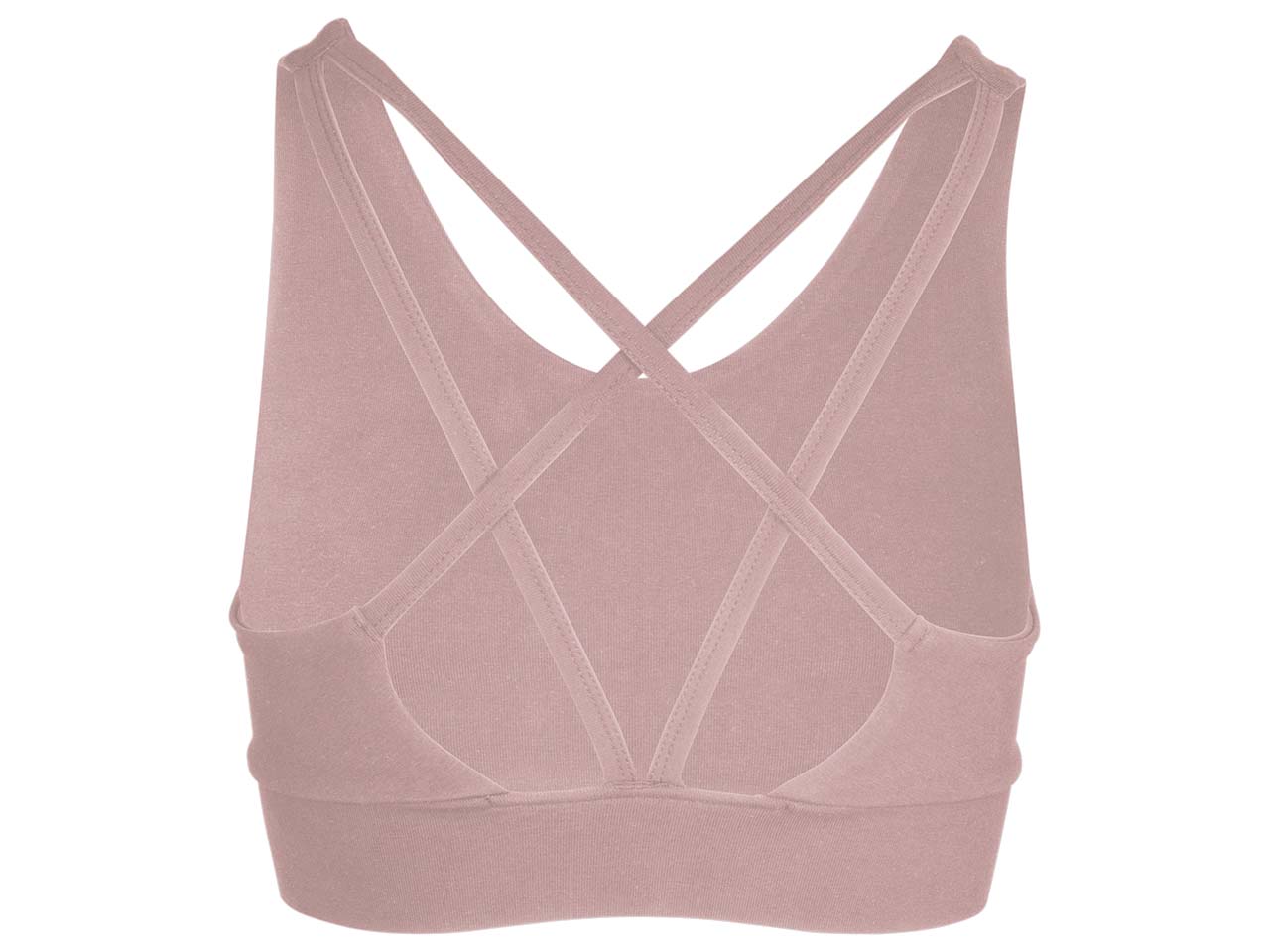 TRUE NORTH Bio-Damen-Yoga-Top, rose, Gr. XS
