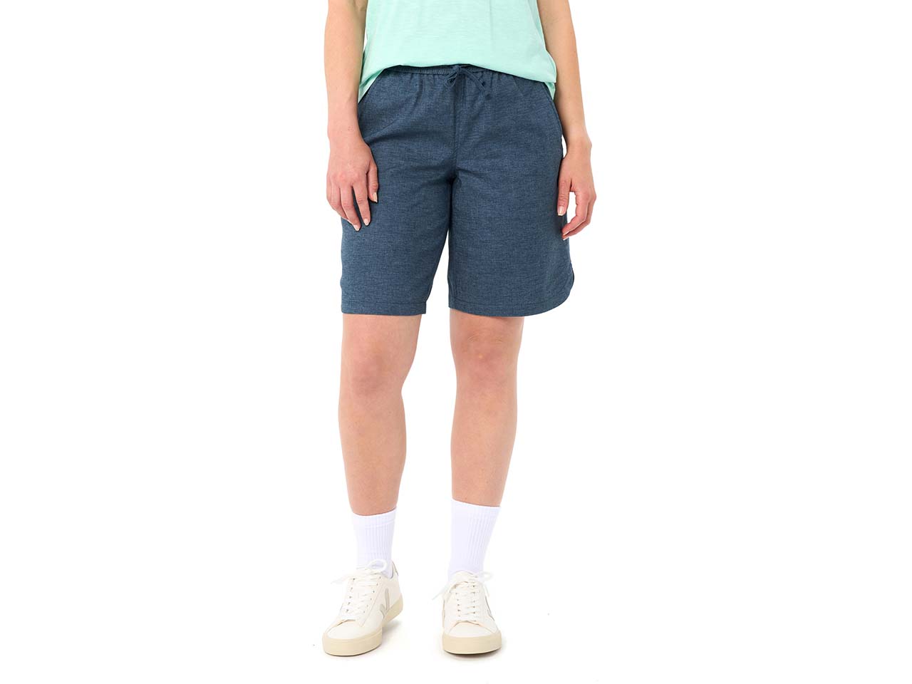 VAUDE Damen-Short "Redmont IV" mit 2 Eingrifftaschen, dark sea, Gr. 40